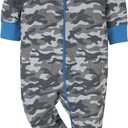 Onesies Brand Baby Boys' 4-pack Sleep 'N Play Footies, Size 6-9 Months