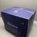 Hobestluk 4ft Bean Bag Chairs for Adults Large Beanbag Chair with Plush Faux Fur Cover Big Bean Bag Chair for Living Room Bedroom Dorm Office - Purple (44 x 44 x 24)