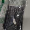 KANGHAR Compatible with iPhone 17 Pro Max Case 2025, Silicone Stripes Cute Pattern, Wristband Kickstand Camera Protection Soft Slim Cover for Girls Women -Black