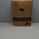 Space-Saving Cat Wall Shelves  Interactive Cat Wall Climber with Hammock & Dog Proof Feeding Station for Small & Medium Indoor Breeds  Solid Walnut Wood with Beige Carpet