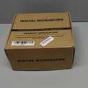 Andonstar AD246S-M HDMI Digital Microscope 2000x for Adults, 3 Lens 2160P UHD Video Record, 7 Inch LCD Soldering Microscope for Electronics Repair, Error Coins, Pro Boom Arm Stand, Windows Compatible