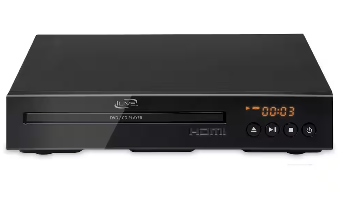 iLive HDMI 1080p DVD Player with HD Upconvert and Remote DH300BI