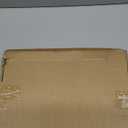 LotFancy 15x12 Magnetic Chalkboard Sign - Small Whitewash Wood Framed Tabletop Chalk Board Easel, Standing & Wall Hanging Menu Board for Kitchen, Wedding, Caf, Office (Includes 1 Pen & 2 Magnets)