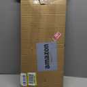 Retractable Short Dog Door - Metal Pet Gates, Puppy Playpen Expandable Indoor Gate | Flexible and Adjustable Pet Guard Gate with Anti Slip Pads, Installation Retractable Dog Stairs Gate (Black 2)