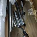 VEVOR Professional Dancing Pole, Spinning Static Dancing Pole Kit, Portable Removable Pole, 45mm Heavy-Duty Stainless Steel Pole, Height Adjustable Fitness Pole, for Exercise Home Club Gym, Silver