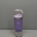 Stanley IceFlow Flip Straw Tumbler with Handle 30 oz | Twist On Lid and Flip Up Straw | Leak Resistant Water Bottle | Insulated Stainless Steel |BPA-Free | Lilac