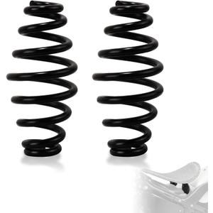 FOVPLUE 4" Seat springs for Solo Seats,Barrel Motorcycle Seat Spring universal for Harley Sportster XL883 1200 Bobber Chopper Custom Application, for Honda Yamaha Kawasaki Suzuki,Black