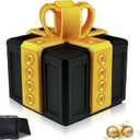 Annoying Gift Box with Screws The Annoying Present Puzzle Box Toy,Funny Surprise Prank Novelty Money Card Container