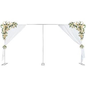 10x20ft Heavy Duty Pipe and Drape Backdrop Kit,Wedding Backdrop Stand for Party Event, Trade Shows & Wedding Decor Celebration Photography Stage