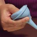 3Pack Comfort Axis Baby Nasal Aspirator and Ear Wax Bulb Syringe, Blue, 2 Oz (3 Pack)