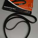 A-Premium 96.61 Inch Serpentine Belt Compatible with Ford, Jeep, Dodge, Chevy, GMC, Chrysler, Mercedes-Benz, Land Rover, Cadillac, Kia, Jaguar, Lincoln, Audi - F-150, Cherokee, Grand Caravan, Tahoe