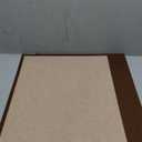 Mat light brown and dark brown 24x34 Inches