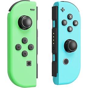 Sylphidara Replacement for Nintendo Switch Controller, Switch Controllers Compatible with Nintendo Switch/OLED/Lite, Support Dual Vibration/6Axis Gyro/Motion Control/Wakeup (Purple&O)