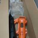 BLACK+DECKER 20V MAX* Cordless Leaf Blower Kit, Axial, Battery and Charger Included (BCBL700D1AEV), Orange