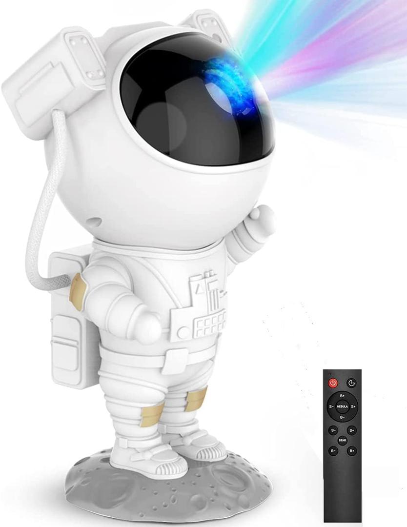 Star Projector Galaxy Night Light,Birthday Gifts Toys for 2-10 Year Old Boys Girls- Astronaut Starry Nebula Ceiling LED Lamp with Timer and Remote,Projection Lights for Bedroom Dcor