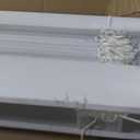 CHICOLOGY Mini Blinds for Indoor Windows  71"W x 60"H, White Horizontal Vinyl Blinds | Cordless | Easy to Install | Sleek Low-Profile Fit for Doors, Offices, Kitchens & Apartments