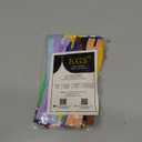 KGS Nylon Zipper for Sewing Crafts | 20 Assorted Colours | Size: 5 Inch / 13 cm | 20 Zippers/Pack | Multicolor Zippers for Sewing Supplies and Replacement in Bags, Pouches, Skirts, Dresses