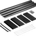 Land Guard 3 Pack 841ft Galvanized Metal Raised Garden Bed, Metal Planter Kit Box Outdoor for Deep-Rooted Vegetables, Flowers, Green and Herbs, Gray