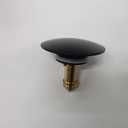 KES Bathroom Replacement Sink Drain Stopper Matte Black, S2008-Kit-BK