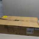 MOKATNG Bathroom Light Fixtures, 4-Light Coastal Vanity Lights with Crystal Glass Shade, Black Bathroom Wall Lamp for Mirror Kitchen Hallway Cabinet