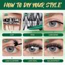 Lash Clusters,96 Pcs Cluster Lashes D Curl 10-18MIX DIY Lash Extensions Eyelash Clusters,KEYYOU Volume Wispy Individual Lashes Soft&Comfortable Easy DIY at Home(Y01,D-10-18MIX)