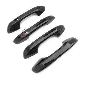 Gloss Black Car Door Handle Cover Exterior Handles Protective ABS Sticker Accessories Compatible with Kia Sorento MQ4 2021-2026(Touch Sensing)