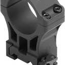 UTG ACCU-SYNC QR 30mm High Profile Scope Rings, Picatinny, Black