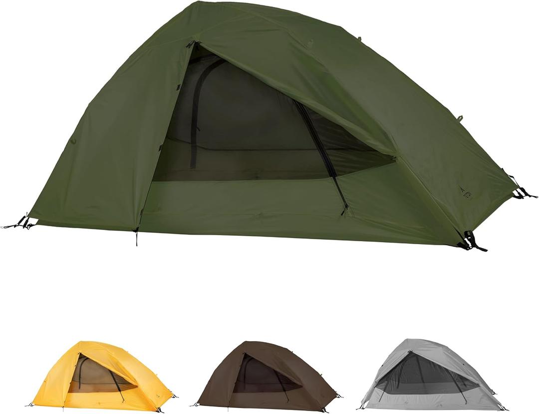 TETON Sports Vista Quick Tent; Dome Camping and Backpacking Tent; Easy Instant Setup; Clip-On Rainfly Included (Green)