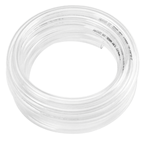 Eastrans Clear Vinyl Tubing Flexible PVC Tubing, Hybrid PVC Hose, Lightweight Plastic Tube, by 1/2 Inch ID, 10-Feet Length