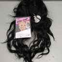 Black Wig for Women Long Wavy 4x1 Lace Natural Hairline Glueless for Beginners Middle Part Synthetic for Daily Party Use 26Inch