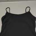 Trendy Queen Womens Spaghetti Strap Tank Top Summer Double Lined Workout Camisole Going Out Cute Tops Y2k Teen Girl Basic, Size M