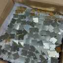 24 Pcs Light Gold Shimmer Wall Backdrop Panels - 4 FT x 6 FT Light Gold Sequin Backdrop for Birthday Graduation Home Party Background Decoration