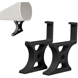 Soundbar Stand for Sonos Arc Ultra with 3 Height Adjustments(25mm-75mm), Sturdy Riser Base for TV & Shelf, Prevents Audio Blockage, Tool-Free Installation (50mm Black)