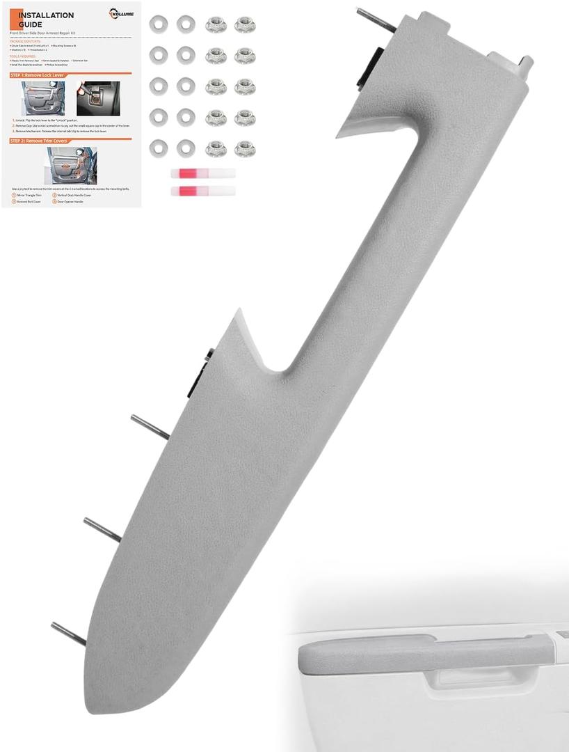 Door Armrest Kit Fit for Chevy Silverado GMC Sierra 2010-2014 Driver Side
