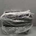 Window Box Planter 6 Pcs, 12.6 Inches Self Watering Rectangle Flower Plant Pots with Drainage Holes & Breathable Trays, Vegetable Planters for Windowsill Patio Garden Balcony Porch Yard (Dark Green)