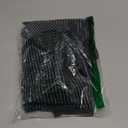 Handepo 2 Pcs Kitchen Aprons with Pockets Adjustable Waterproof Cotton Aprons Striped Apron for Women Men Chef Baking Cooking(Narrow Stripes,Black)