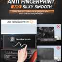 CDEFG For 2025 2026 Toyota Camry Screen Protector - 12.3 Inch Matte Anti Glare Tempered Glass - Camry (XLE, XSE) Touchscreen Accessories