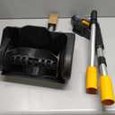 Cordless Snow Shovel Compatible with DeWalt 20V Max Battery, 11" Electric Snow Blower w/ 20FT Max Throw & Adjustable Handle, Snow Thrower for Driveway, Deck, Patio, Steps(Tool Only), Black (Battery and charger not included)