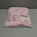 Verdusa Women's Straight Leg Pants Drawstring High Waisted Casual Loose Trousers with Pockets (Pink, XL)