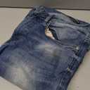 KUNMI Jeans for Women Wide Leg High Waisted Trendy Strechy Straight Leg Loose Tummy Control Denim Pants with Pocket 2025 34x32