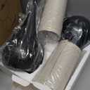 18.1'' Small Modern Touch Lamps for Nightstand Set of 2 with 3 Way Dimmable, Table Lamps for Living Room, Office, Bedside Lamps with Heavy Iron Base, Touch Switch, Bulb Included, Black