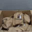 Pack of 9 Viking Drinking Horn Mug - Unique Gifts for Men, 15-20 Oz Natural Ox Horn Cup & Cofee Stein | Cool Unique Gift for Brother or Dad, Home Decor Accessories | Shot Glasses for Beer, Ale, Mead, Whiskey