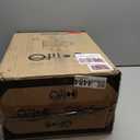 Coolife Suitcase Set 3 Piece Luggage Set Carry On Travel Luggage TSA Lock Spinner Wheels Hardshell Lightweight Luggage Set(Gray+Pink, 3 piece set (BP/TB/20))