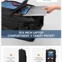 Carry On Luggage 22x14x9 Airline Approved, 22-Inch Suitcases with Spinner Wheels, Softside Carry-on Luggage with TSA Lock for Men Women Business Trip, Lightweight Large Capacity Luggage for Travel