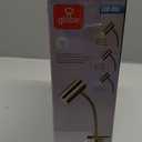 Globe Pratt LED Integrated Desk Lamp (Brass)
