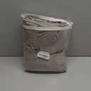 Joywell Linen Pinch Pleated Window Curtains 102 Inch Long,Back Tab Clip Rings Semi Sheer Light Filtering Drapes with Hooks for Bedroom Living Room Decor,W50 x L102,Dark Apricot,2 Panels Set