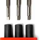 SST - Tap Socket Wrench - 3-Piece Adapter Set - Snug, Secure, & Durable - Easy Storage & Organization - Fits All Number & Fractional M.C.T.I. Standard Taps - Up to 1/2" - Designed in the USA (Large)