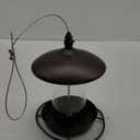Youvip Metal Roof Bird Feeder - Chew Proof for Outdoor Hanging Wild Bird Seeds, Bronze