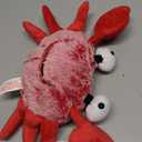 Puzzled Super Soft Red Crab Plush, 12"