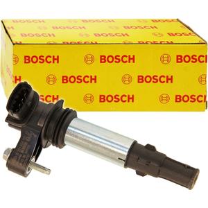 BOSCH 0221604112 Original Equipment Ignition Coil - Compatible with Select Buick Enclave, LaCrosse; Cadillac CTS, SRX, STS; Chevrolet Traverse; GMC Acadia; Saab 9-3; Saturn Outlook + More - Single